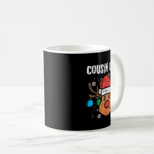 Cousin Crew Xmas Pjs Matching Christmas Pajamas Fo Kaffeetasse (VorderseiteRechts)