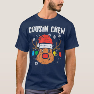 Cousin Crew Xmas PJs Matching Christmas Pajamas Fo T-Shirt