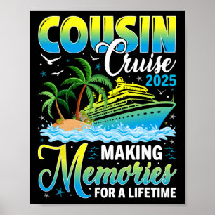 Cousin Cruise 2025 Erinnerungen für ein Leben lang Poster