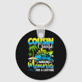 Cousin Cruise 2026 Making Memories For A Lifetime  Schlüsselanhänger (Vorderseite)