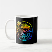 Cousin Cruise Crew Trocal Summer Vacation Matching Kaffeetasse (Links)