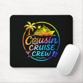 Cousin Cruise Crew Trocal Summer Vacation Matching Mousepad (Mit Mouse)