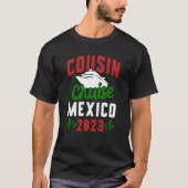Cousin Cruise Mexico 2023 T-Shirt (Vorderseite)