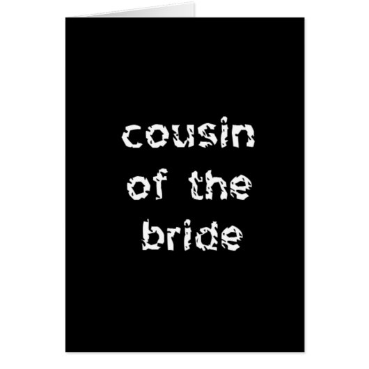 Cousin der Braut (Vorne)