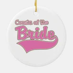 Cousin der Braut Keramikornament