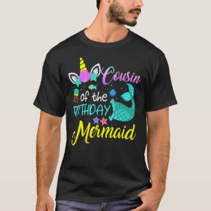 Cousin der Geburtstagsmatching-Familie der Meerjun T-Shirt