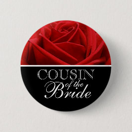 Cousin der Hochzeitsknöpfe | Abzeichen Button