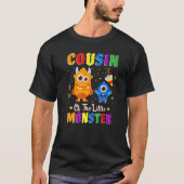 Cousin der kleinen Monsterfamilie, die zur Geburt T-Shirt (Vorderseite)
