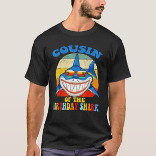 Cousin des Baby Birthday Shark Cousin Hai Hal T-Shirt