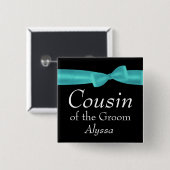 COUSIN des BRÄUTIGAM Button (Vorne & Hinten)