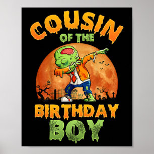 Cousin des Geburtstags Boy Zombie Mama Halloween C Poster