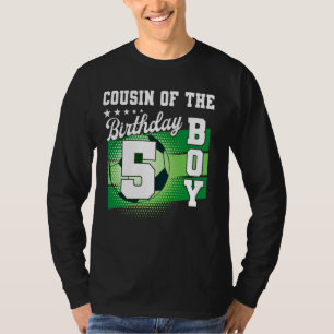Cousin des Geburtstags Junge ist mein 5. Geburtsta T-Shirt