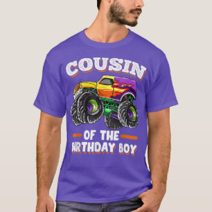 Cousin des Geburtstagsjungen Vätermonsters T-Shirt