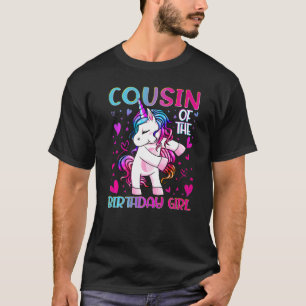 Cousin des Geburtstagskartlings Einhorncousi T-Shirt