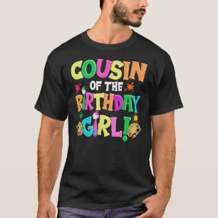 Cousin des Geburtstagskünstlers Vater Daddy Pap T-Shirt
