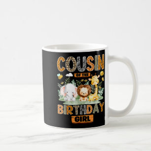 Cousin des Geburtstagsmädchens Safari Dschungel wi Kaffeetasse