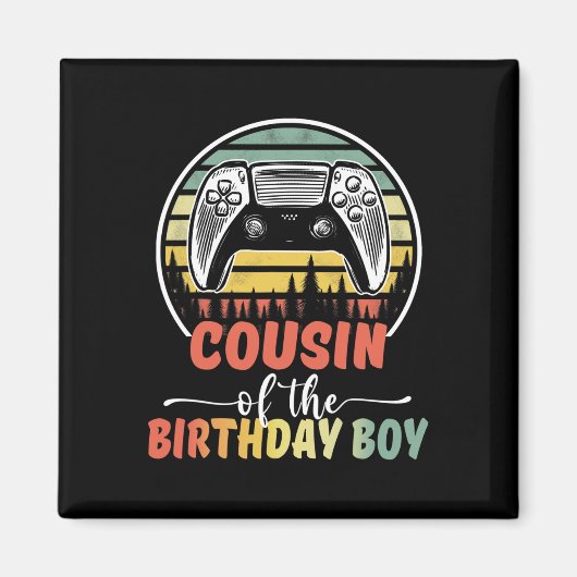 Cousin des Geburtstagsspielers Matching Fa. Magnet (Vorne)