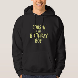 Cousin des Party der Geburtstagsjunge Matching Fam Hoodie