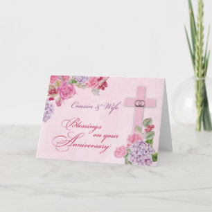 Cousin & Ehefrau Religiöse Hochzeitsszenarien Karte