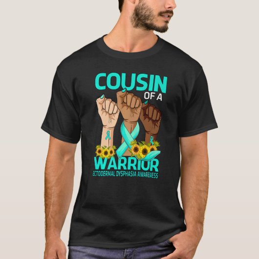 Cousin eines erhabenen ektodermalen Dysphasie Awar T-Shirt (Vorderseite)