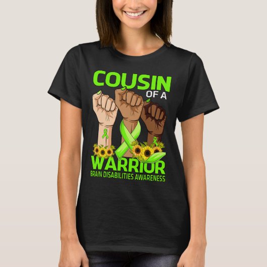 Cousin eines Kriegers T-Shirt (Vorderseite)