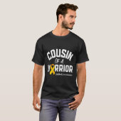 Cousin eines Kriegers T-Shirt (Vorne ganz)