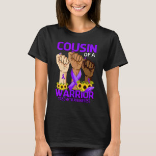 Cousin eines Kriegertorisomie 18 Sensibilisierungs T-Shirt