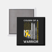 Cousin eines Kritikers der Kindheit Magnet (Vorderseite/Rückseite)