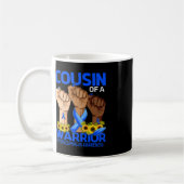 Cousin eines Warrior Hydrocephalus Kaffeetasse (Links)
