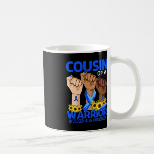 Cousin eines Warrior Hydrocephalus Kaffeetasse (Rechts)