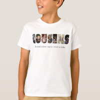 Cousin Foto Collage Kid's T - Shirt