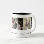 Cousin Foto Collage Tasse (VorderseiteRechts)