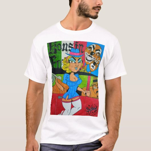 Cousin Freaky Hispanic T-Shirt (Vorderseite)