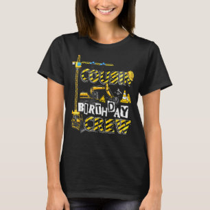 Cousin Geburtstag Crew Cousin Aufbau Bi T-Shirt