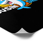 Cousin Gift Shark Lover Poster (Ecke)