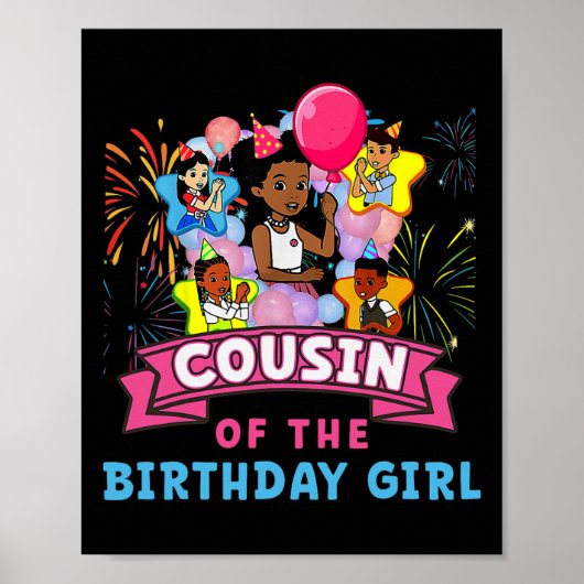 Cousin Gracie's Corner Birthday Dolls Niedliches P Poster (Vorne)