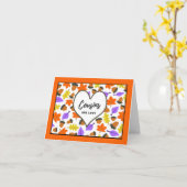 Cousin Herbst Geburtstag Cousins sind Liebe Karte (Gelbe Blume)