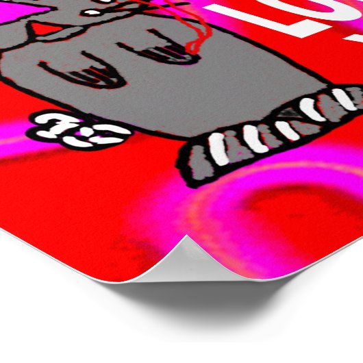 Cousin I Liebe Sie Poster (Ecke)