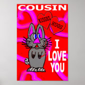 Cousin I Liebe Sie Poster (Vorne)