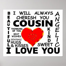 Cousin I Liebe Sie Poster