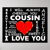 Cousin I Liebe Sie Poster (Vorne)