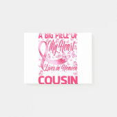 Cousin im Himmelbett Phantastischer Brustkrebs Post-it Klebezettel (Vorderseite)