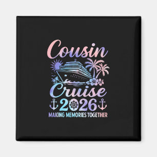 Cousin-Kreuzfahrt 2026 passender Familienurlaub-Ou Magnet