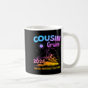 Cousin-Kreuzfahrt-Trip 2026 Erinnerungen schaffen Kaffeetasse