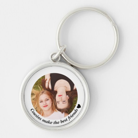 Cousin machen das Foto der besten Freunde Schlüsselanhänger (Vorne)