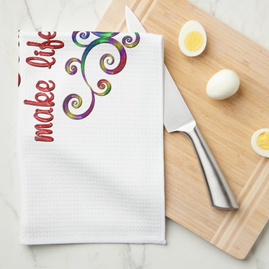 Cousin machen lebenswichtig geschirrtuch (Viertel Falte)