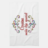 Cousin machen lebenswichtig geschirrtuch (Vertikal)