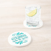 Cousin machen lebenswichtig getränkeuntersetzer (Seite)