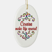 Cousin machen lebenswichtig keramik ornament (Rechts)