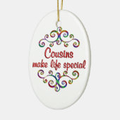 Cousin machen lebenswichtig keramik ornament (Links)
